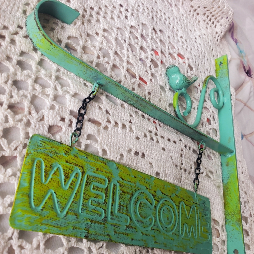 *3 for $30 Welcome Sign with Bird